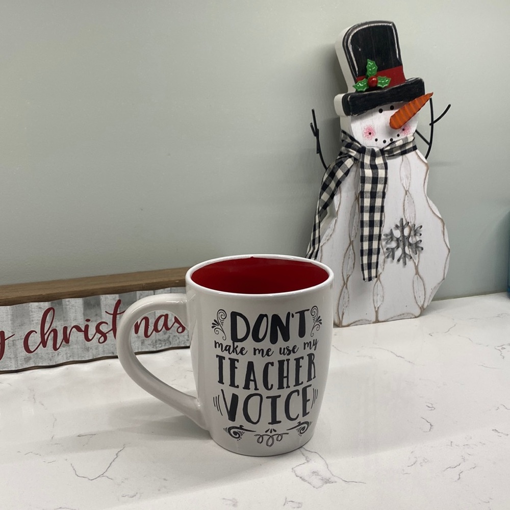 Large teacher coffee cup
